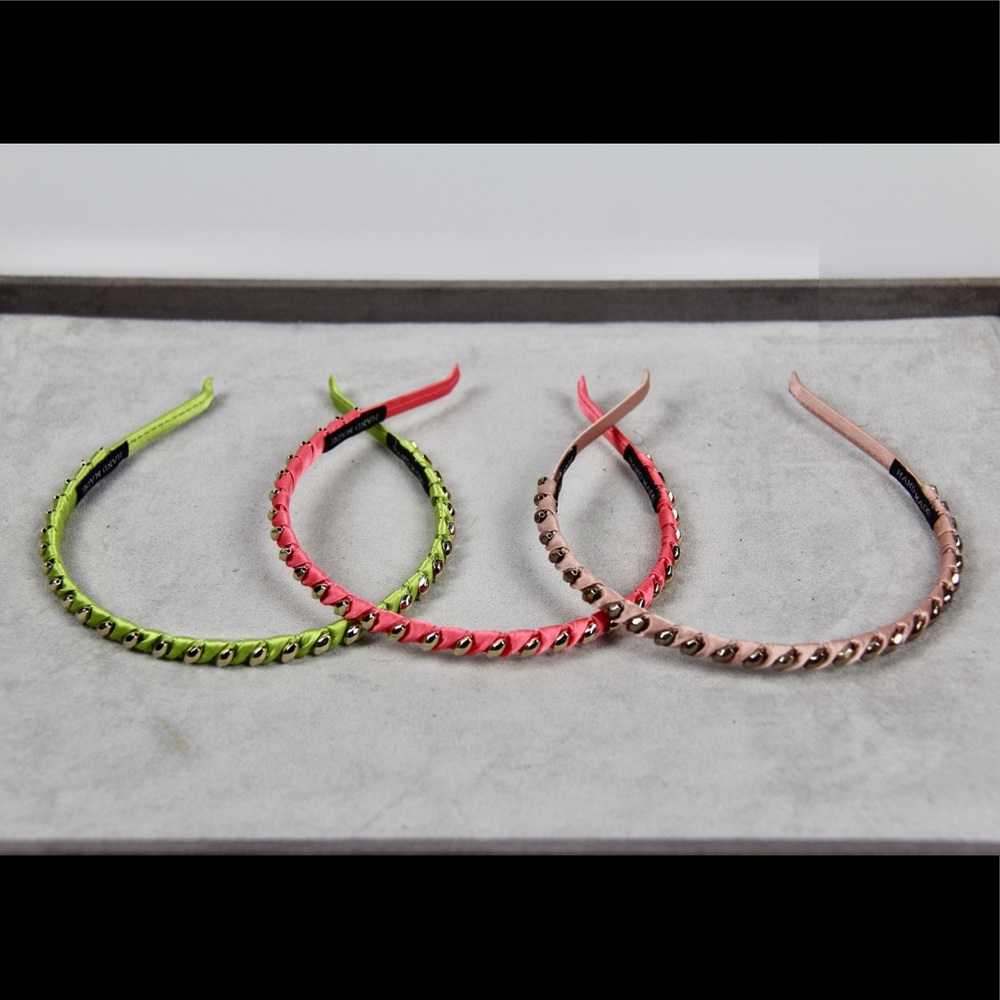 Colored Satin Headbands